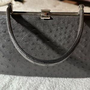 Lucille de Paris Exotic Ostrich Bag 1060